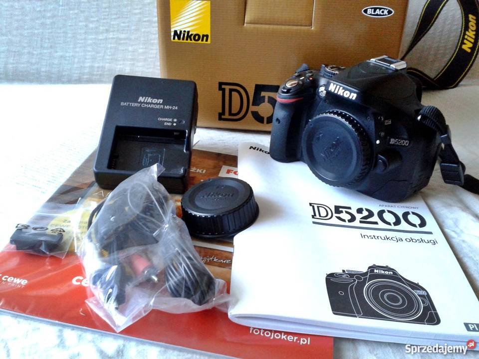 Aparat Nikon D5200 BODY NOWY Sosnowiec