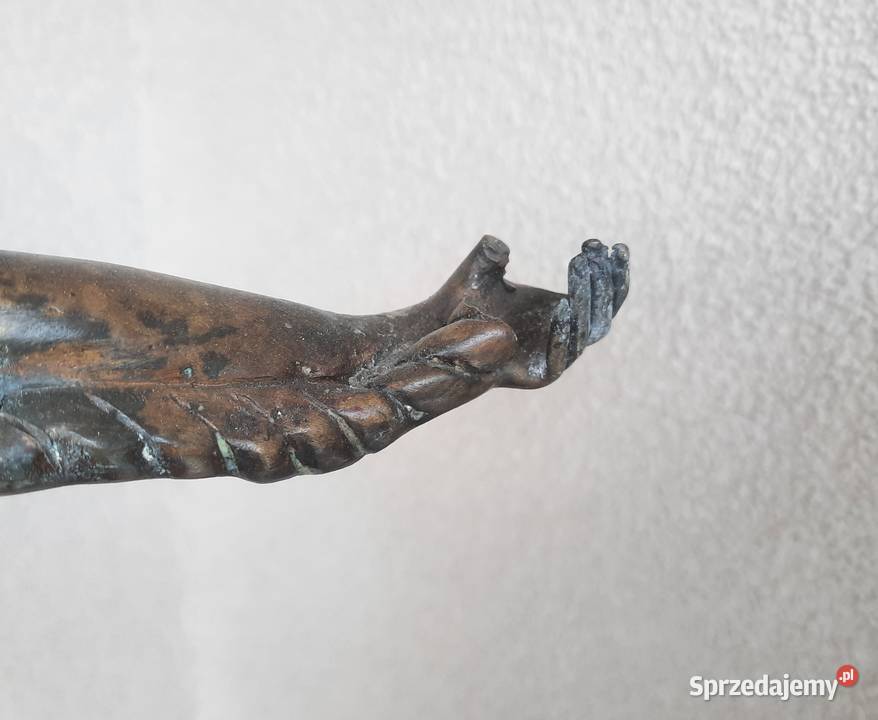 Stara ładna figura kobiety bogini mosiądz 64 pomorskie sprzedam
