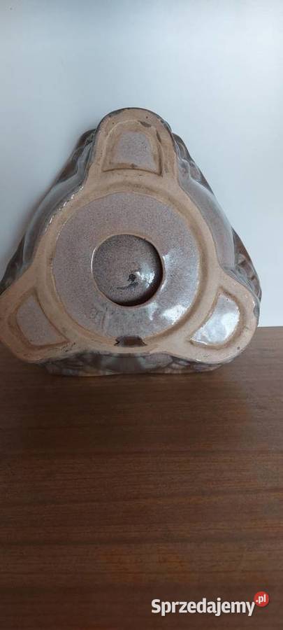 Popielniczka ceramiczna zdobiona PRL Piła sprzedam