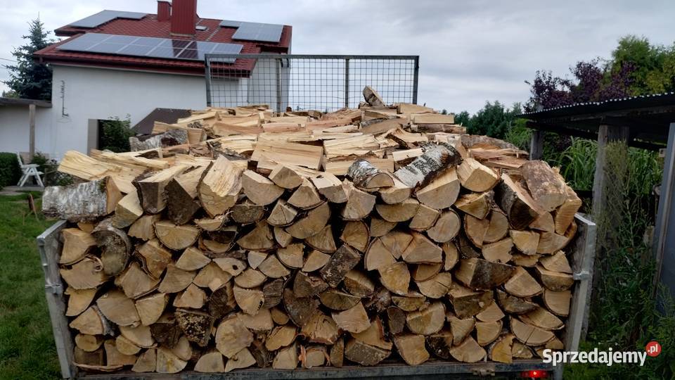 Drzewo drewno opałowe kominkowe rozpałkowe Koziegłowy