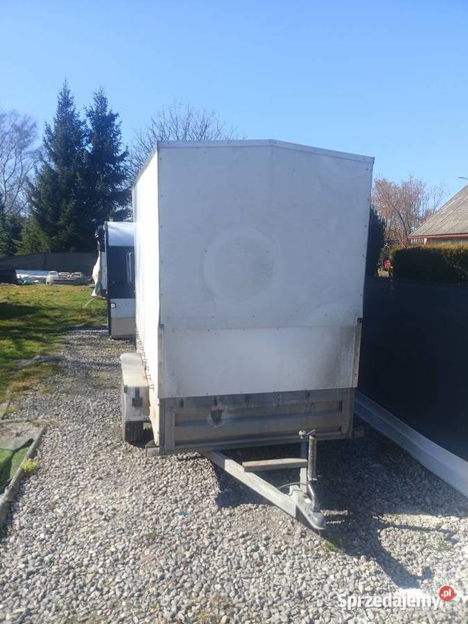 Przyczepa lekka Wiola dmc 750 towarowe