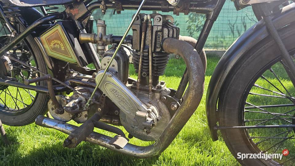 Motocykl Monark Blackburn 350 ccm 1929 Wrocław