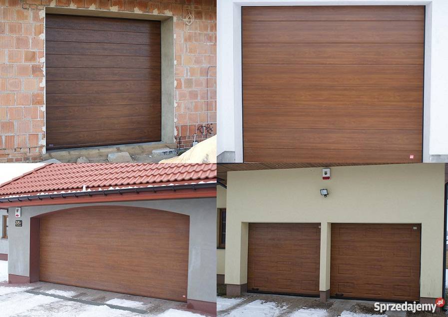 Brama Drzwi Garażowe UCHYLNE do otworu 2400x2100 Pułtusk