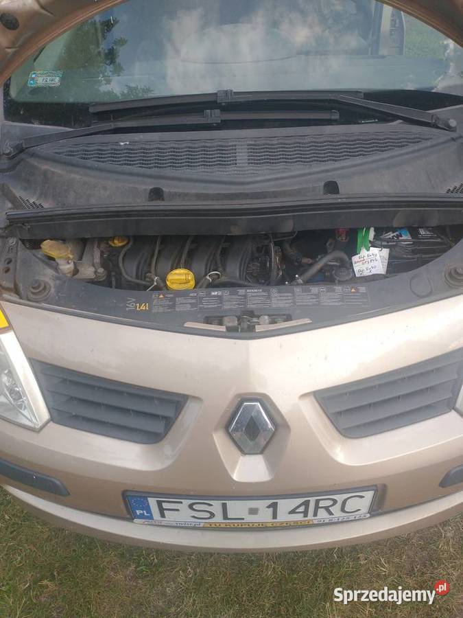 Renault Modus 14 benzyna LPG klimatyzacja Rzepin