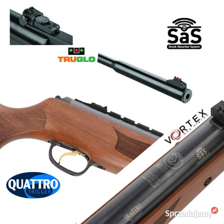 Wiatrówka Hatsan 135 QE Vortex 55 mm Sporty strzeleckie i myślistwo mazowieckie Warszawa
