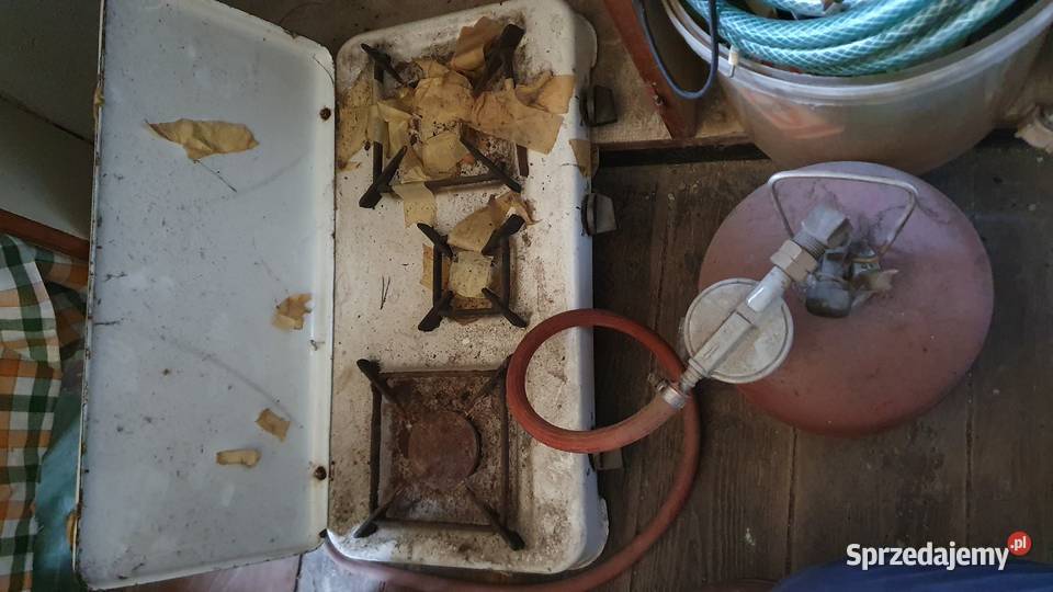 Stara kuchenka gazowa dwupalnikowa z instrukcją mazowieckie Warszawa