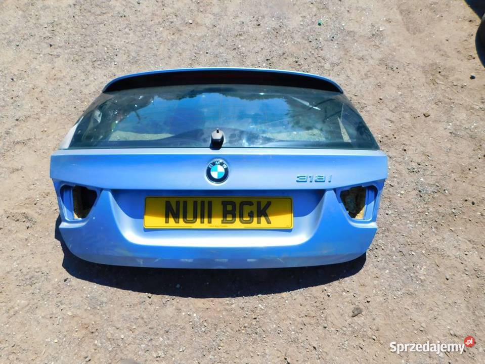 BMW E90 FL lift klapa kombi kolor blue woter osobowe śląskie Żory sprzedam
