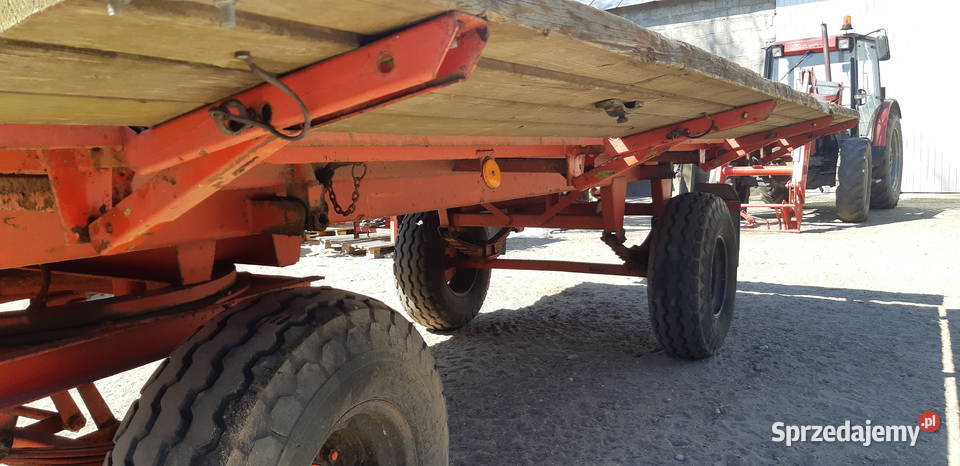 Przyczepa wywrotka HL 8011 zarejestrowana wielkopolskie Turek