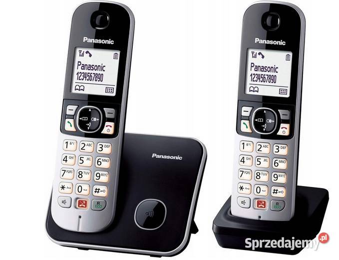 Panasonic zestaw 3 telefonów bezprzewodowych wielkopolskie Konin