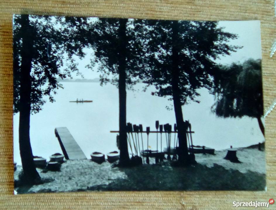 WIDOK NA JEZIORO MELLENSEE W KLAVSDORF Piszczac