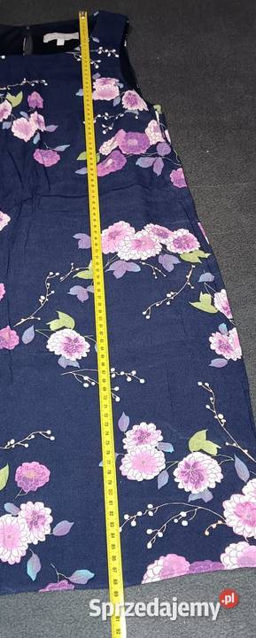 Wiosenna sukienka w kwiaty Wrocław sprzedam