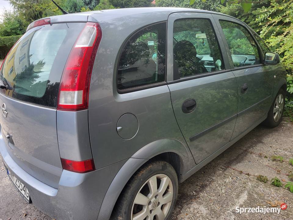 Opel Meriva 16 benzyna LPG gaz klima manualna Kąty Wrocławskie