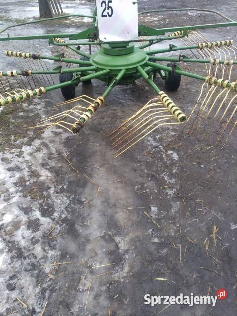 Zgrabiarka Krone do siana trawy 385 m tandem Lelów