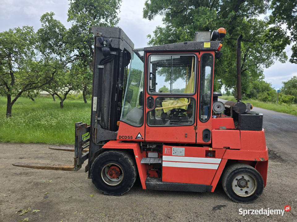 Wózek widłowy KALMAR DCD 556 Triplex 6 m 55 t Rudolfowo