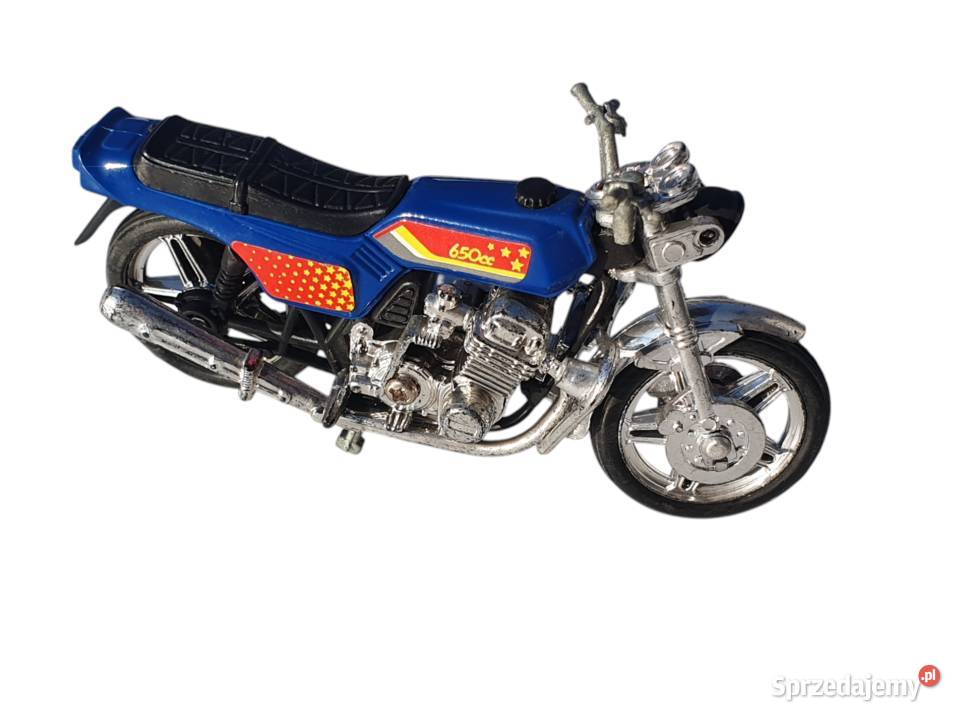 Stara zabawka model motocykla lata 7080 unikat Cieszyn sprzedam