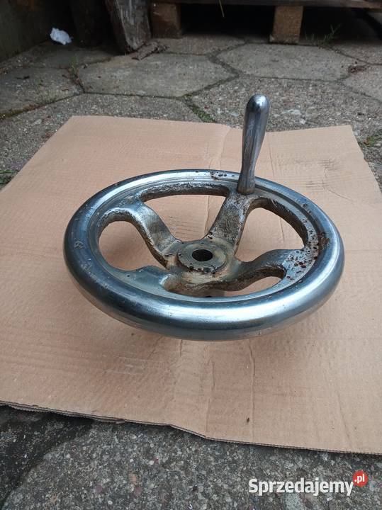 Pokrętło koło korba maszyny duże Produkcja Bydgoszcz