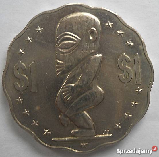 COOK ISLANDS1 DOLLAR2003 r WIELOKĄT Legionowo