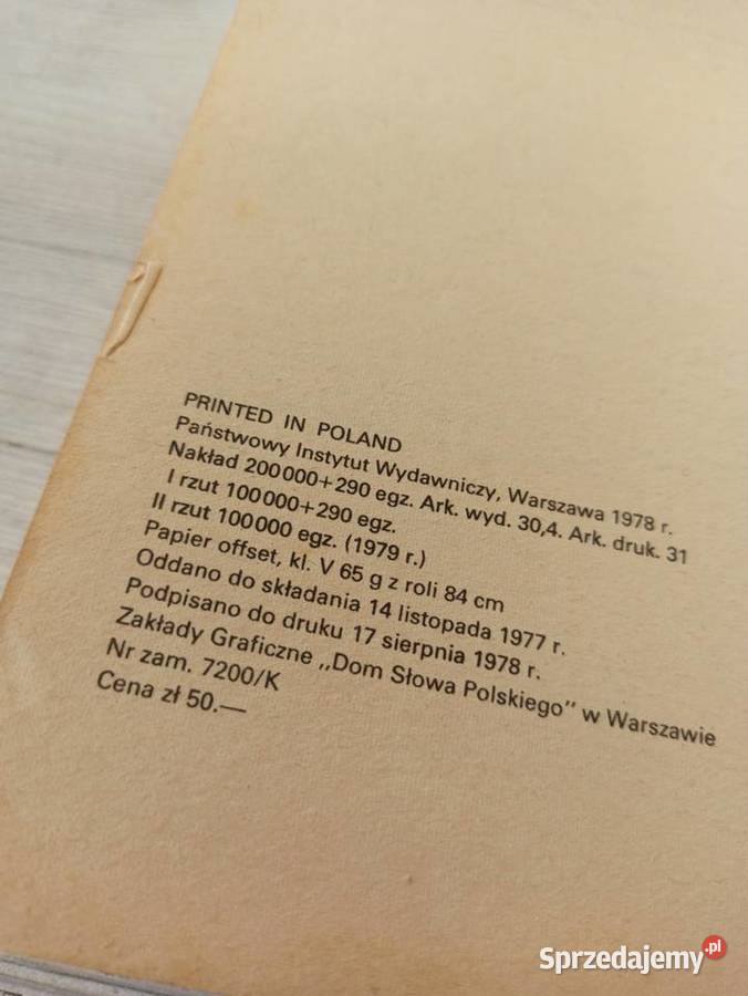 Pan Wołodyjowski Henryk Sienkiewicz 1978 Bielsko-Biała sprzedam