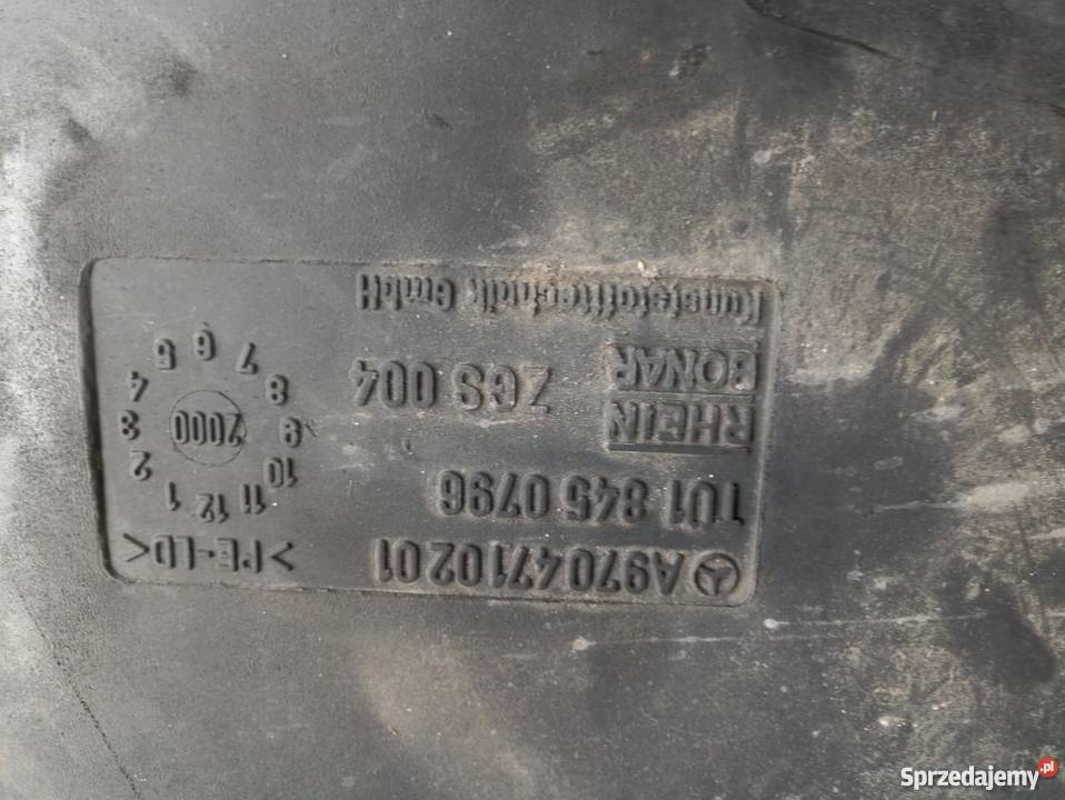 ZBIORNIK PALIWA MERCEDES ATEGOAXOR KOMPLETNY Rzędowice