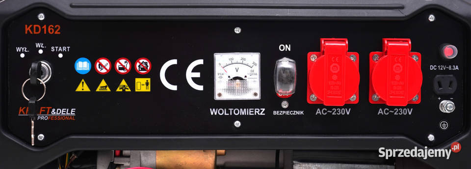 Agregat prądotwórczy 3500W 12230V KD162
