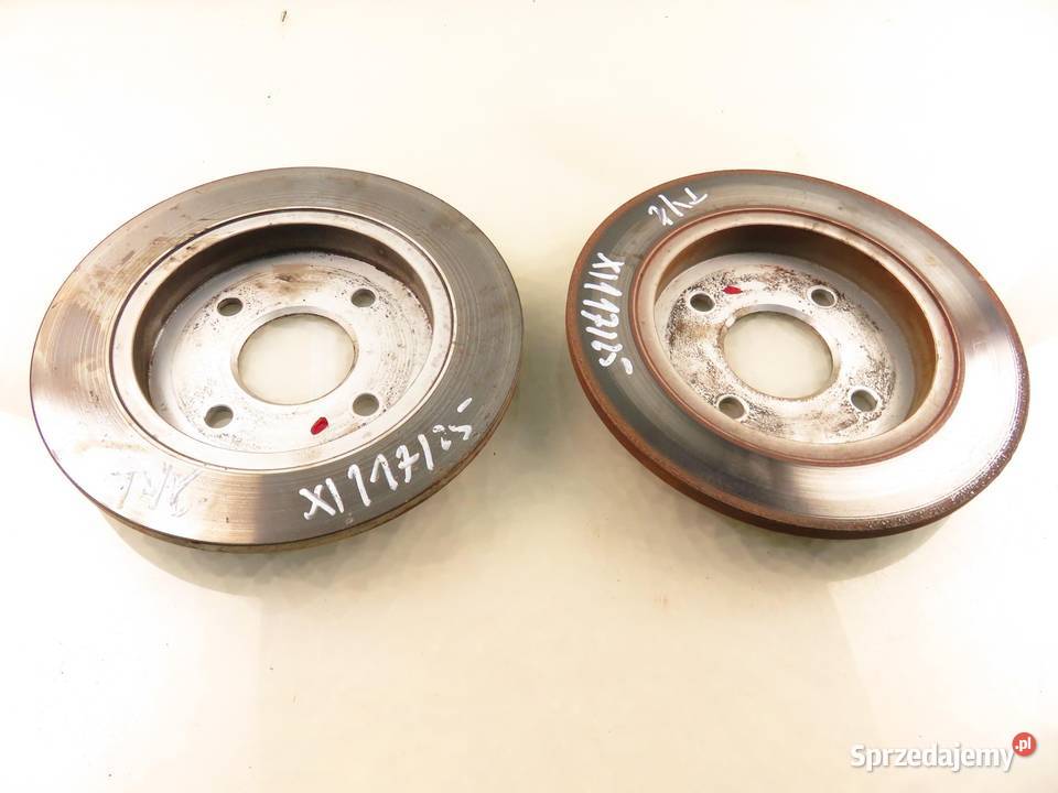 TARCZE HAMULCOWE TYŁ FORD FOCUS MK1 18 TDDi osobowe
