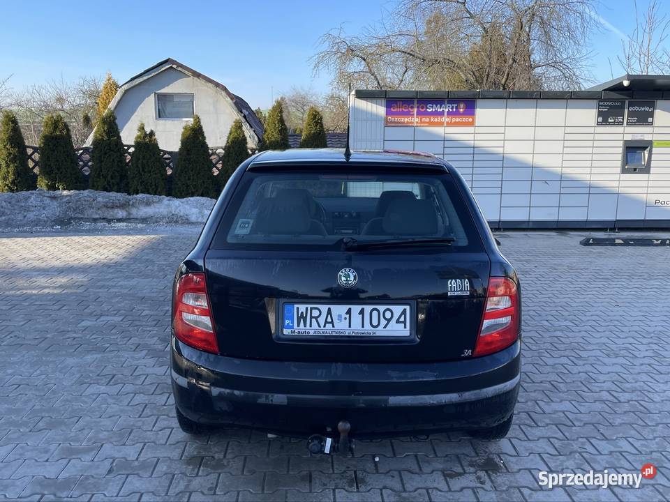 Szkoda Fabia 2001 14 benzyna z LPG Białystok sprzedam