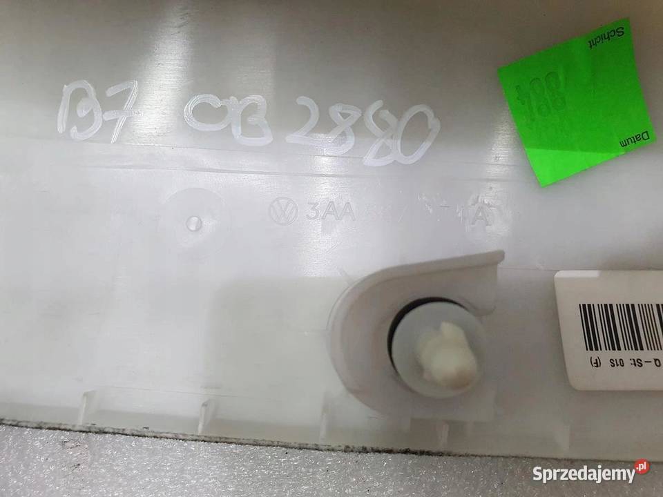 OSŁONA POSZYCIE SŁUPKA PRAWY PRZÓD VW PASSAT B7