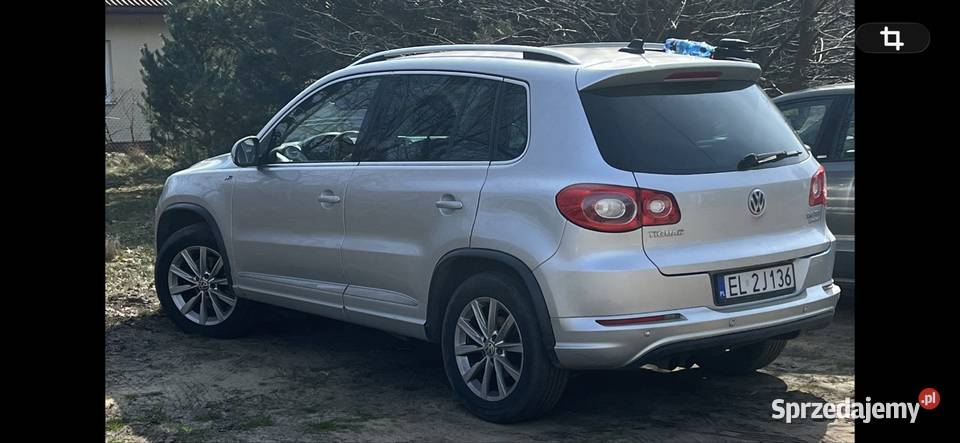 VW Tiguan Rline 2010 20Tdi DSG 185 elektryczne szyby Tiguan Łódź