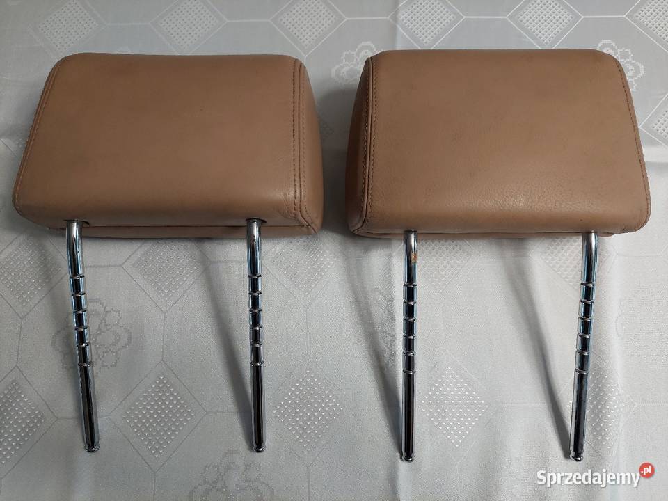 Zagłówki fotela BMW E36 BEIGE beżowe wielkopolskie Poznań sprzedam