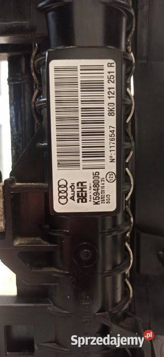 AUDI Q5 2015 PAS PRZEDNI CHŁODNICE KOMPLET 20TDI dolnośląskie