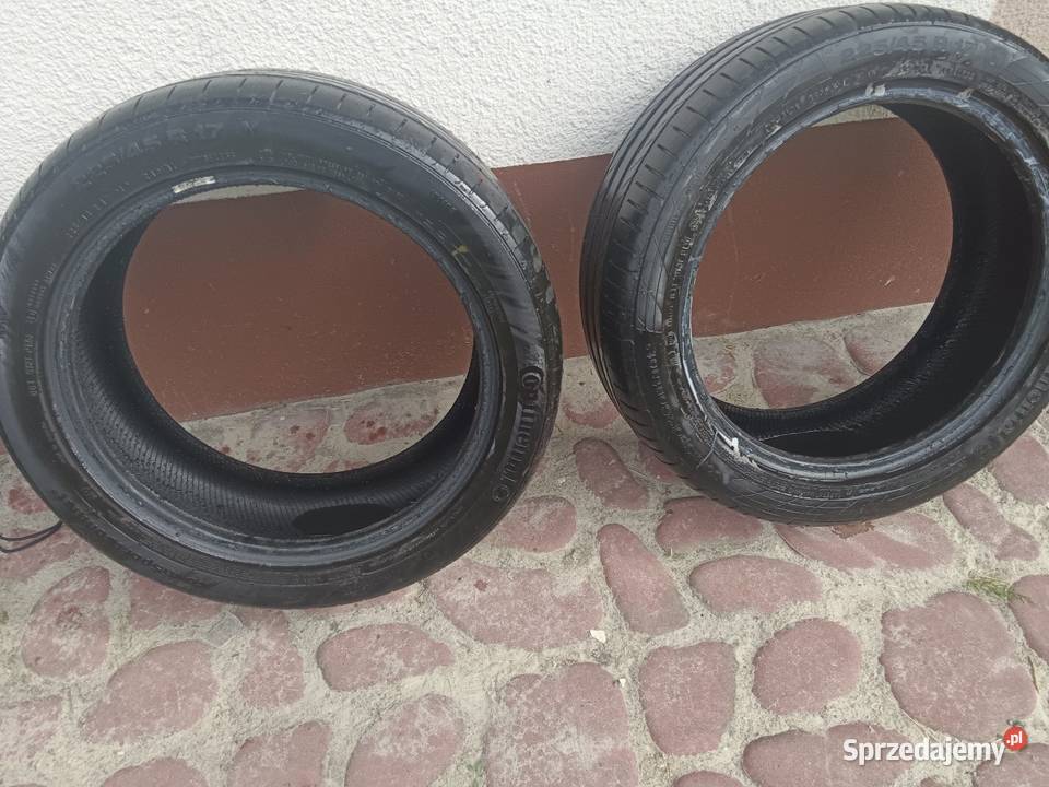 Opony 17 Continental letnie Stalowa Wola sprzedam