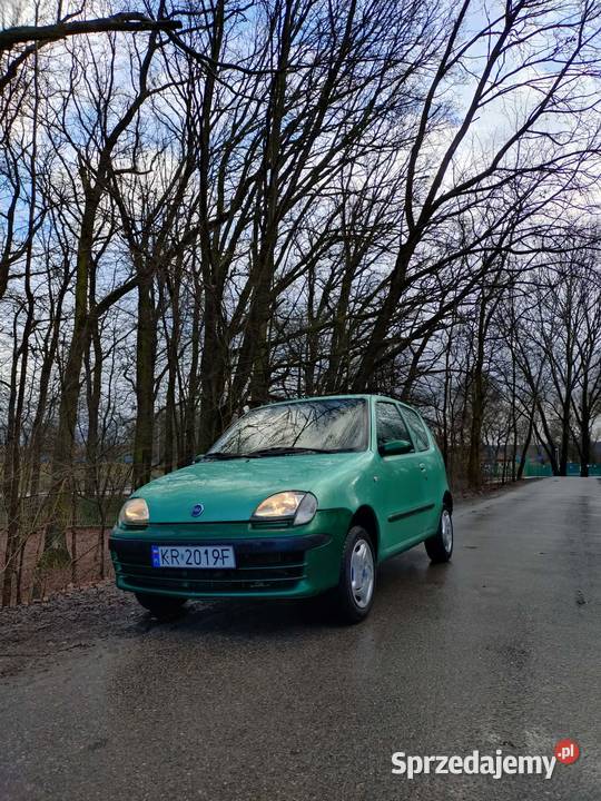 Fiat Seicento 11 Brush 2003r 1100 54 Nowe Progi serwisowany w ASO Seicento Kraków