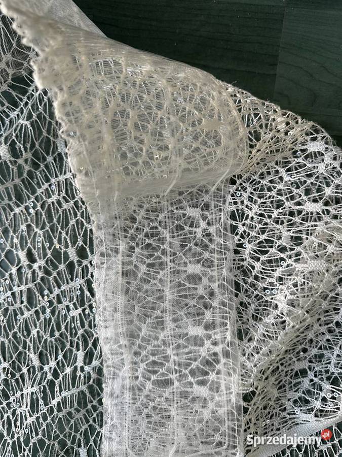 Tkanina na zasłony monstera Firany Witex 160x220 Łódź sprzedam