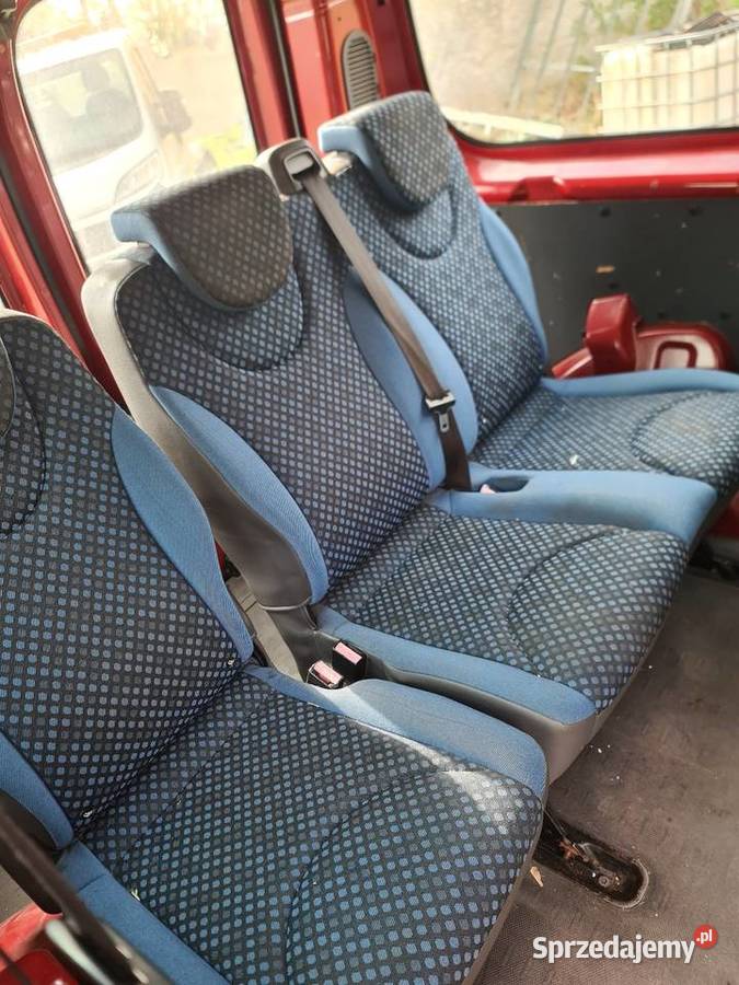 Fiat Scudo 16 Diesel 90 2007 Czerwony 9 osobowy Dzierżoniów sprzedam