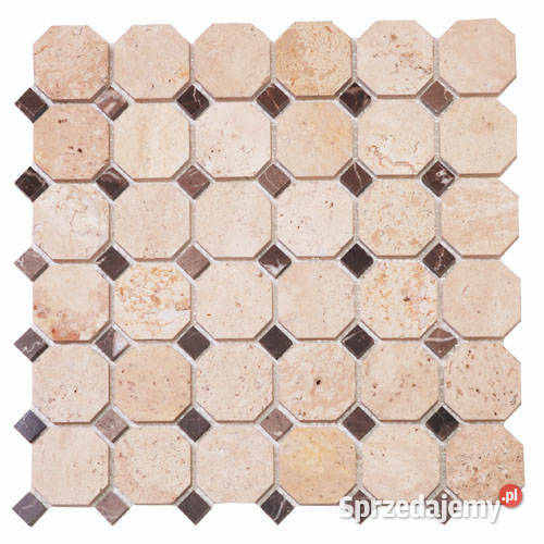 Mozaika kamienna z marmuru TRAWERTYN podkarpackie Przemyśl