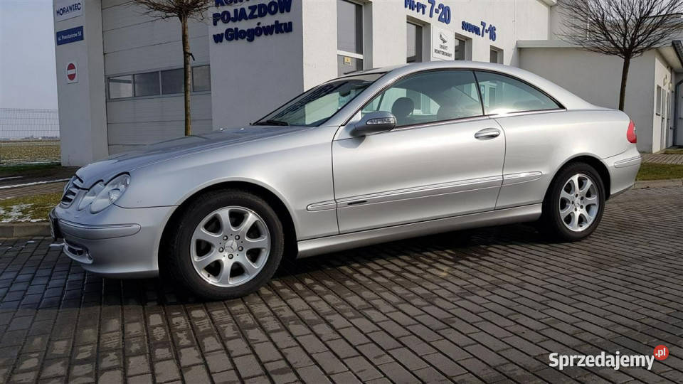 Mercedes CLK 320 016 zadbany Alu Klimatron wspomaganie kierownicy Głogówek sprzedam