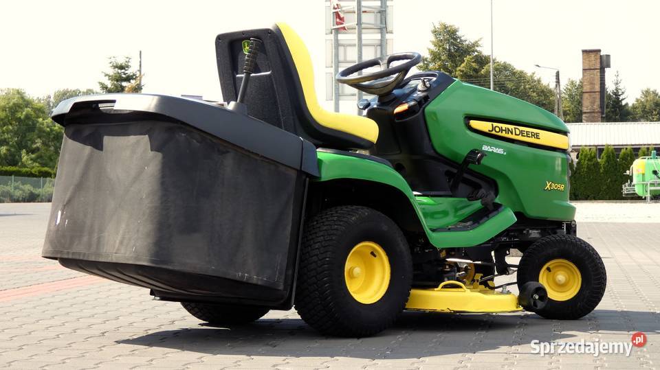 Traktorek kosiarka John Deere X305R Kawasaki 2 Świnice Warckie sprzedam