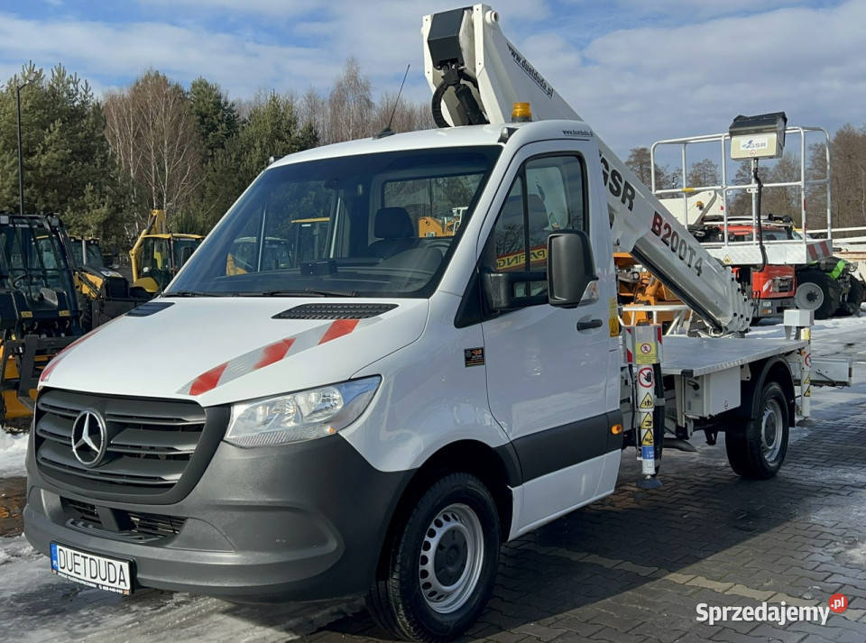 Mercedes Sprinter Podnośnik Koszowy 20m GSR Widełki
