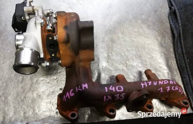 Turbosprężarka Hyundai i30 i40 ix35 16 17 CRDI Pozostałe Suchedniów