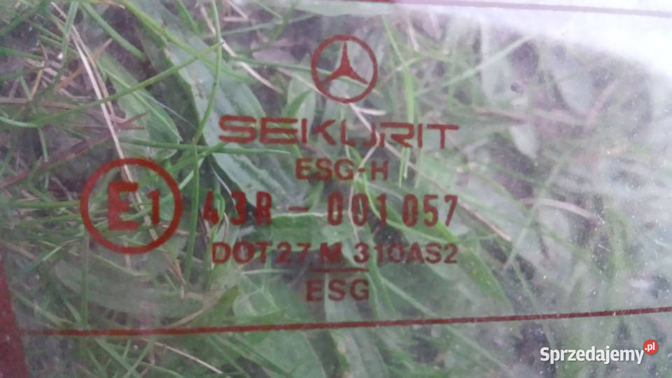 Szyba tylna Mercedes 190 w201 mazowieckie Wołomin