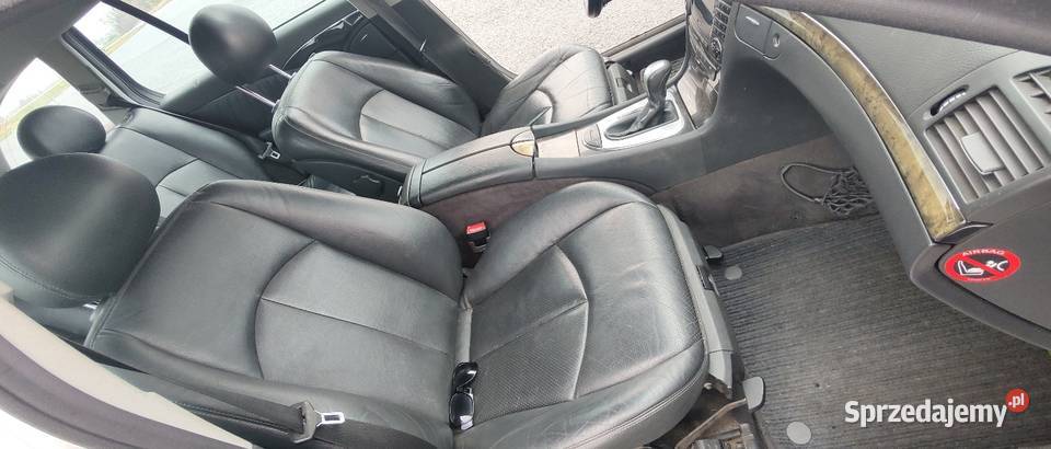 Mercedes E320 CDI AVANTGARDE w211 PDC klima hak dolnośląskie Środa Śląska