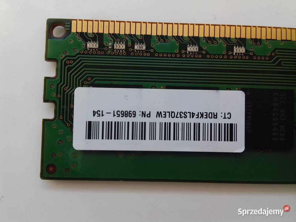Samsung DDR3 8GB PC3 12800U 1600Mhz CL11 Sprawna Elektronika Bydgoszcz