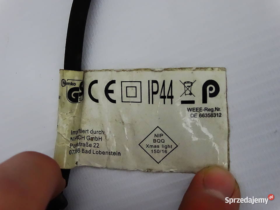 LED wąż świetlny 10 m czerwony do dekoracji Biłgoraj