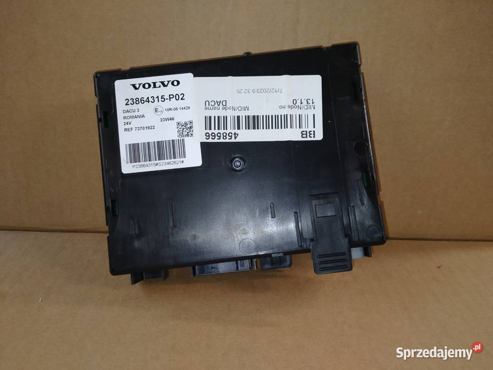 VOLVO FH4 FH5 STEROWNIK MODUŁ DACU 3 23864315 Kargowa