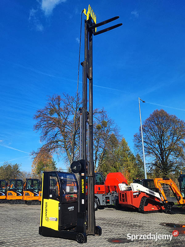 Wózek elektryczny reach truck do pracy w niskich Kęty