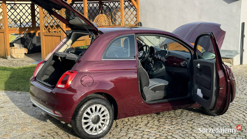 Fiat 500 125 Benz 70 z Niemiec Panorama Tempomat dolnośląskie Strzegom