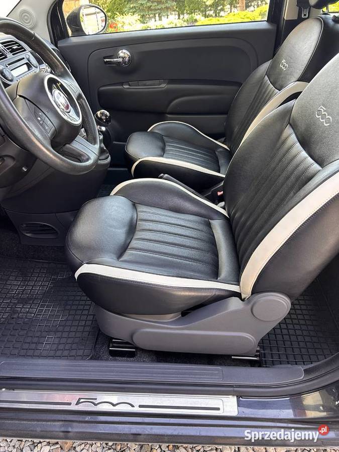 Fiat 500 12 benzyna 69 2 kpl kół Alu czarny Kielce