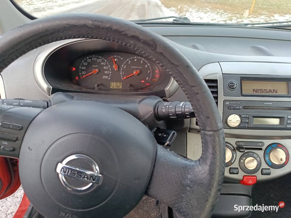 Nissan Micra 2005 klima abs elektryczne szyby benzyna Chomęcice