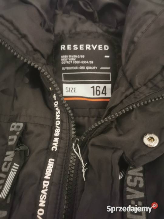 Kurtka Zimowa Chłopięca Reserved Rozmiar 164 Rzeszów