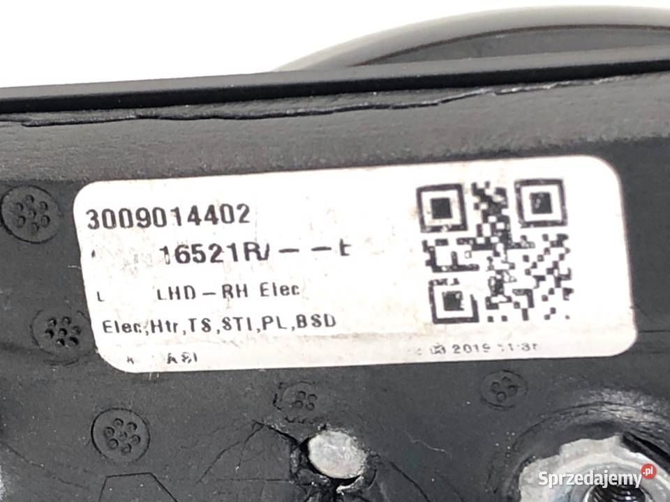 LUSTERKO PRAWY RENAULT MEGANE IV SedanLimuzyna osobowe podkarpackie